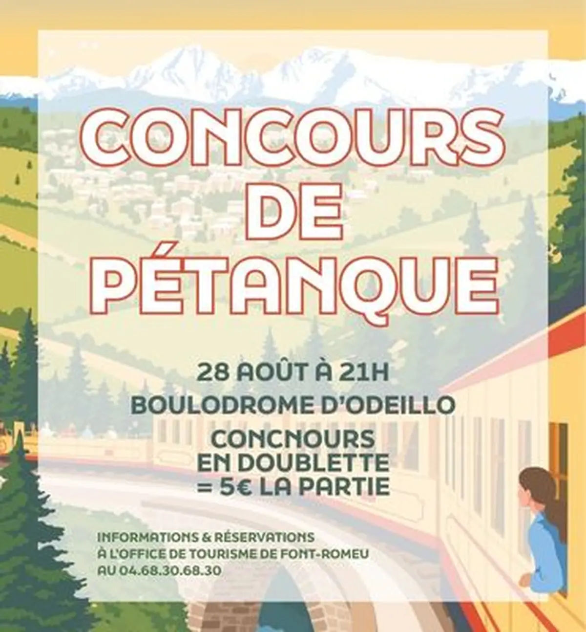 Concours De Pétanque - 28 Août