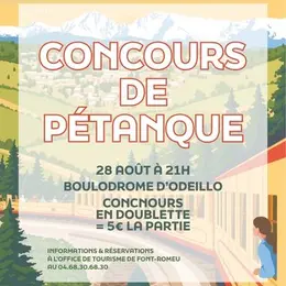 Concours De Pétanque - 28 Août