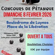 Concours de pétanque