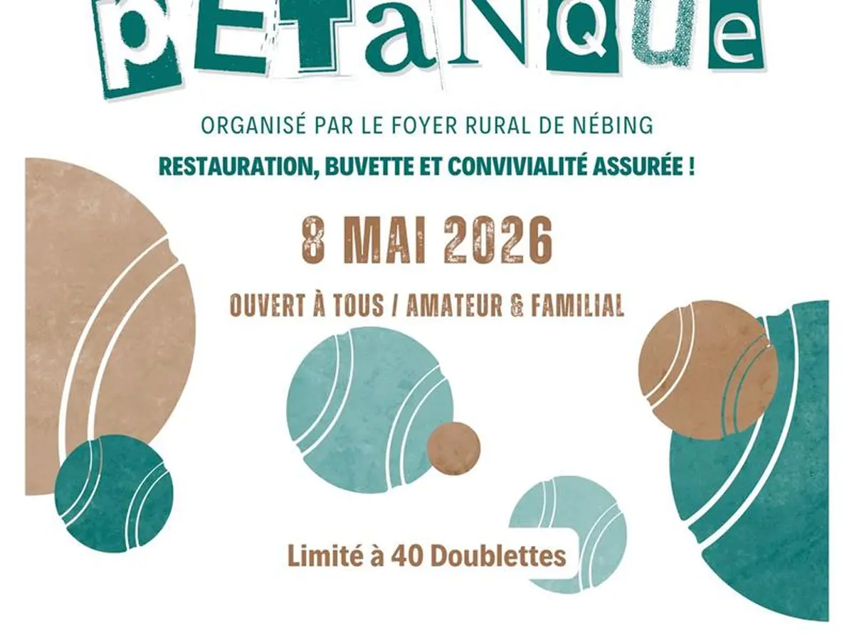 Concours de pétanque