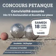 Concours de pétanque