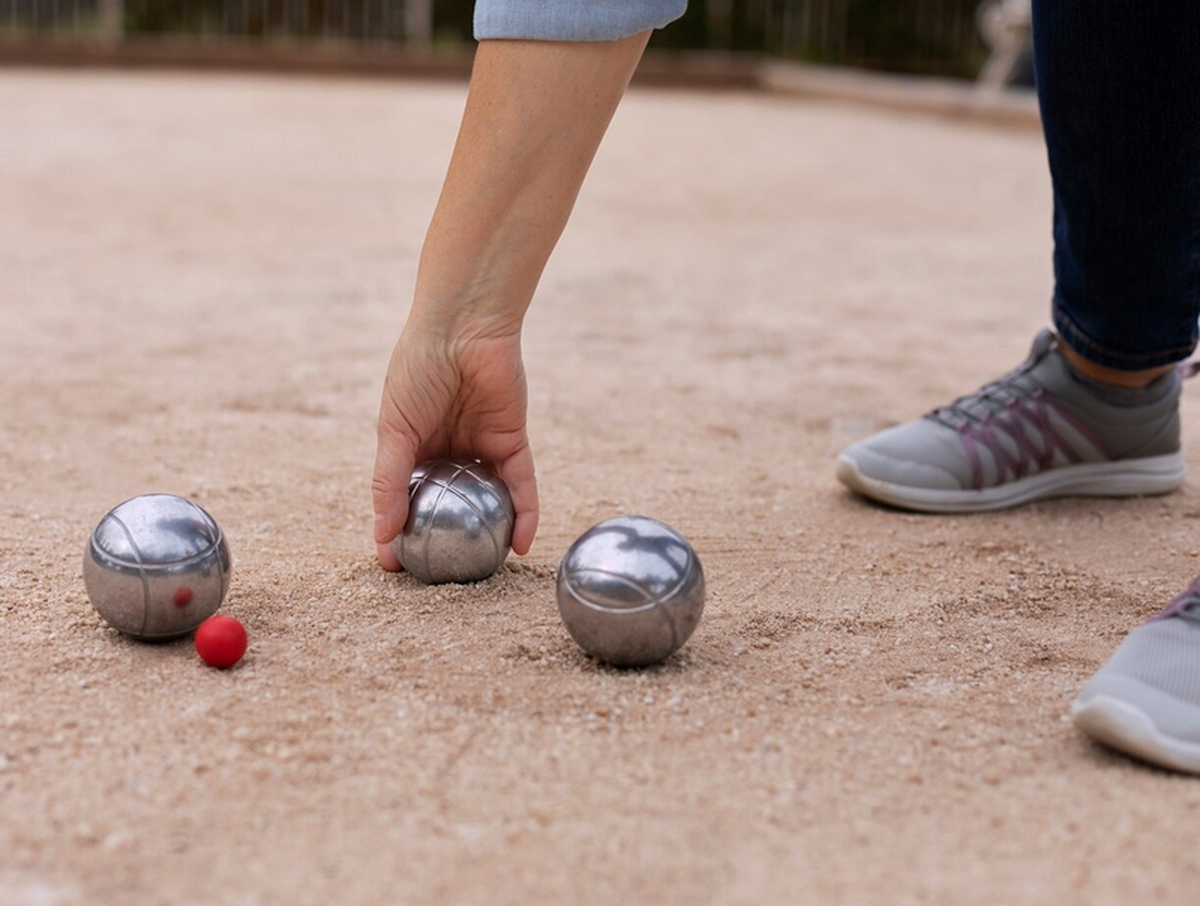 Concours de pétanque