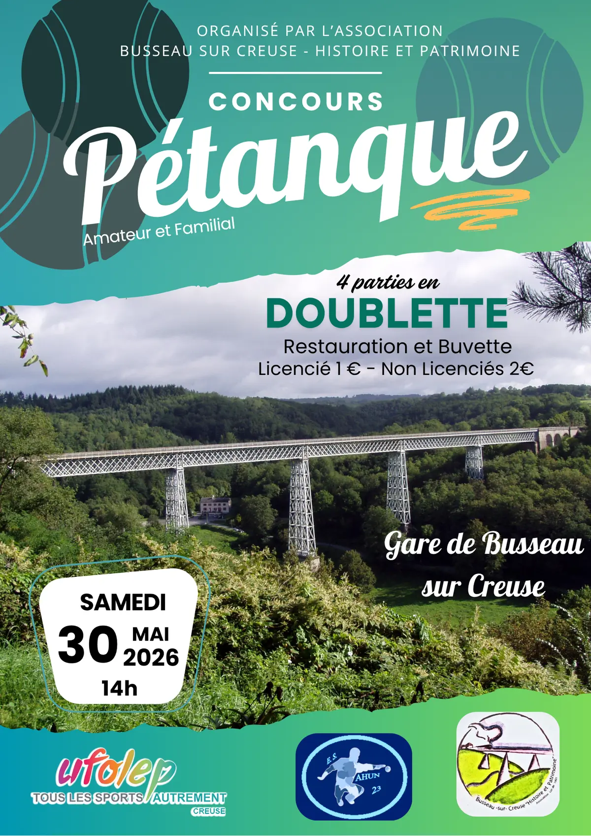 Concours de pétanque