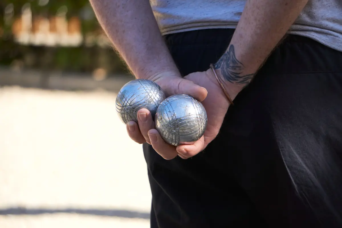 Concours de pétanque