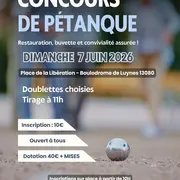 Concours de pétanque