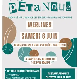 Concours de pétanque