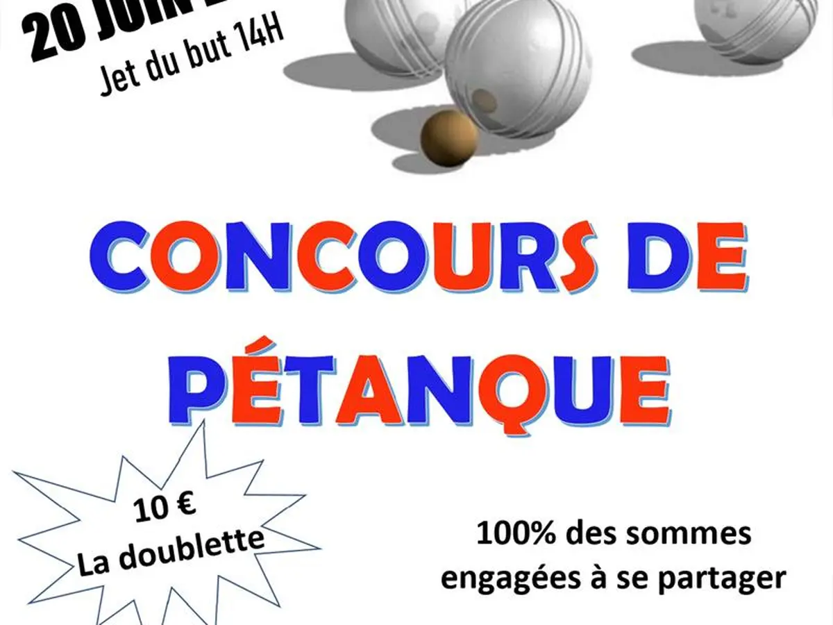 Concours de pétanque