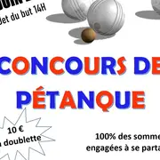 Concours de pétanque