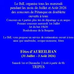 Concours de Pétanque