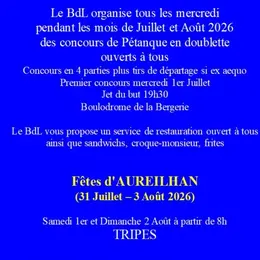Concours de Pétanque