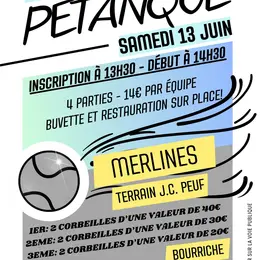 Concours de pétanque