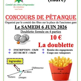 Concours de pétanque