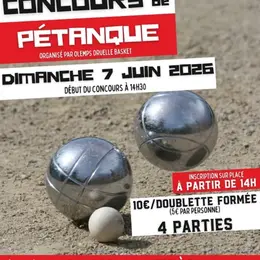 Concours de pétanque
