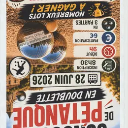 Concours de pétanque