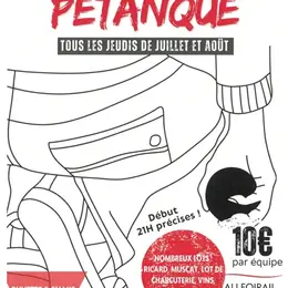 Concours de pétanque