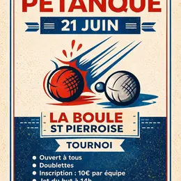Concours de pétanque à Saint-Pierre-sur-Dropt
