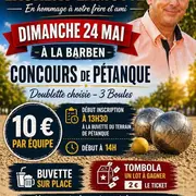Concours de pétanque - Challenge Laurent Lamotte