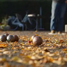 Concours de pétanque en doublette