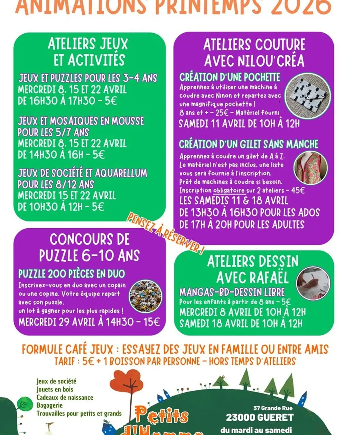 Concours de puzzle pour les 6-10 ans