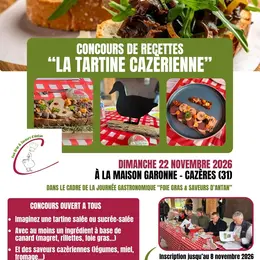 Concours De Recettes La Tartine Cazèrienne