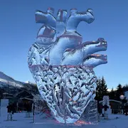 Concours de sculptures sur glace à Valloire 2026