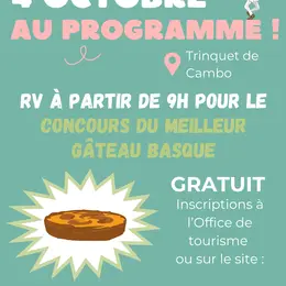 Concours du meilleur gâteau basque : Jeunes professionnels de moins de 20 ans