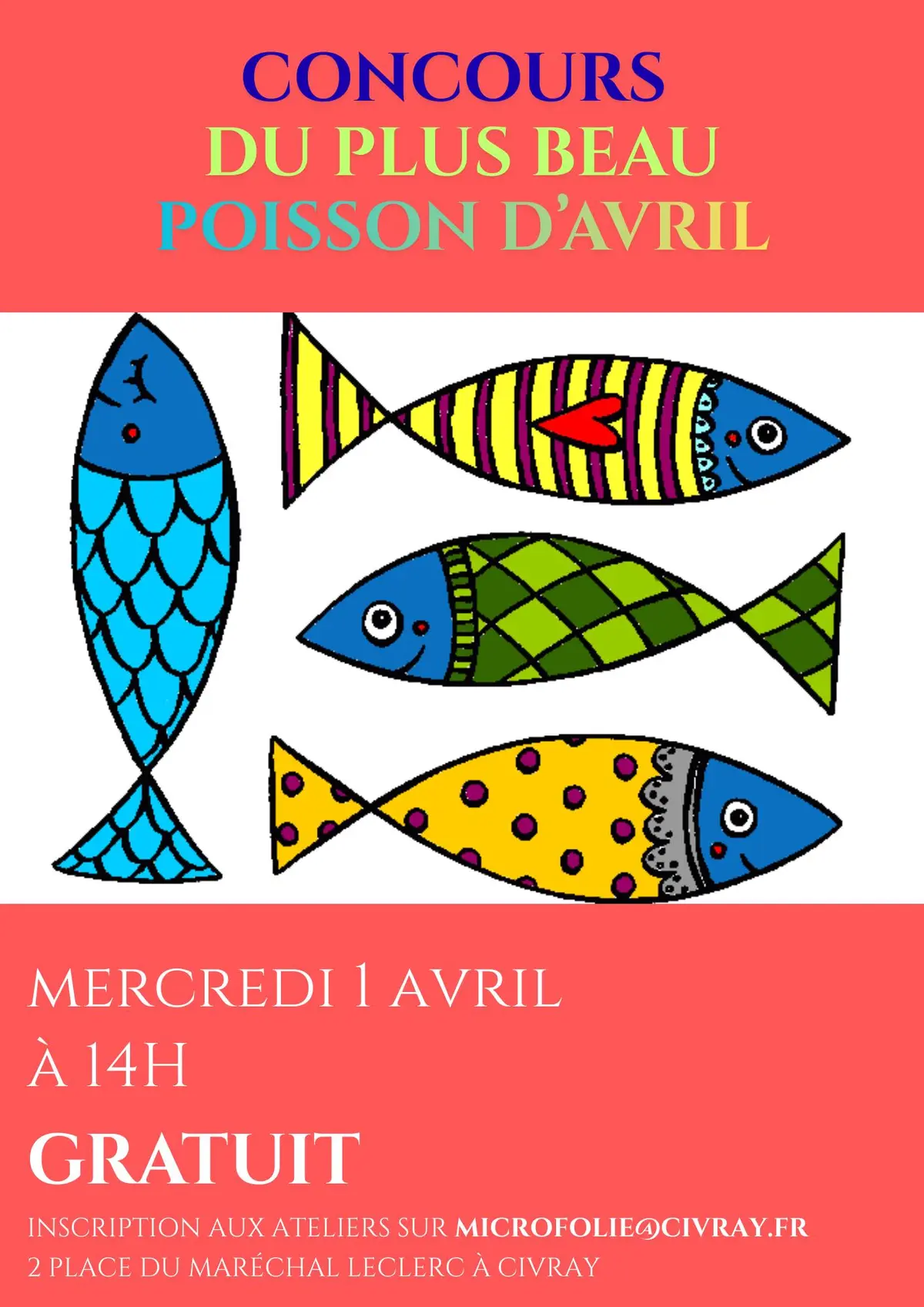 Concours du plus beau Poisson d'Avril