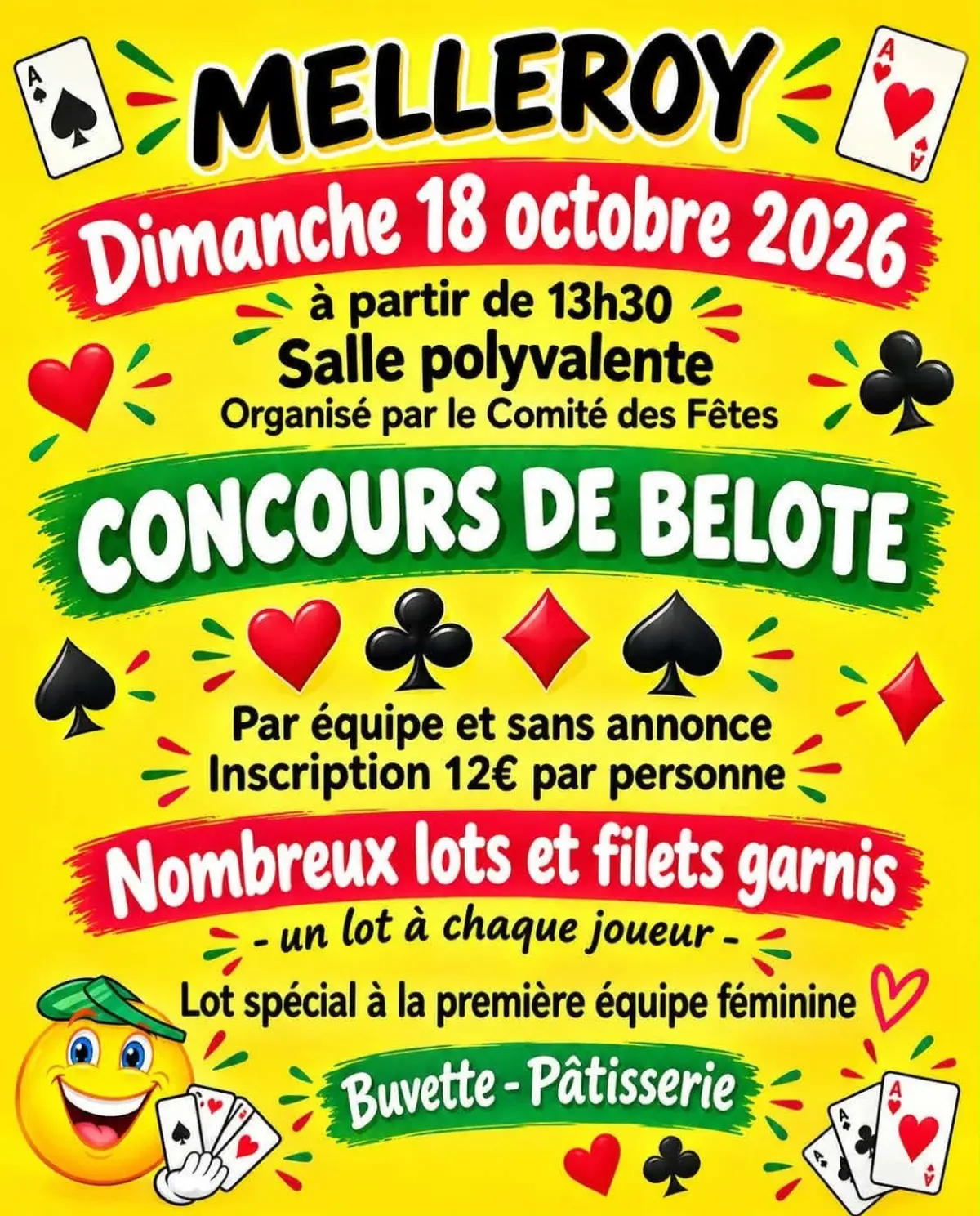 Concours individuel de Belote