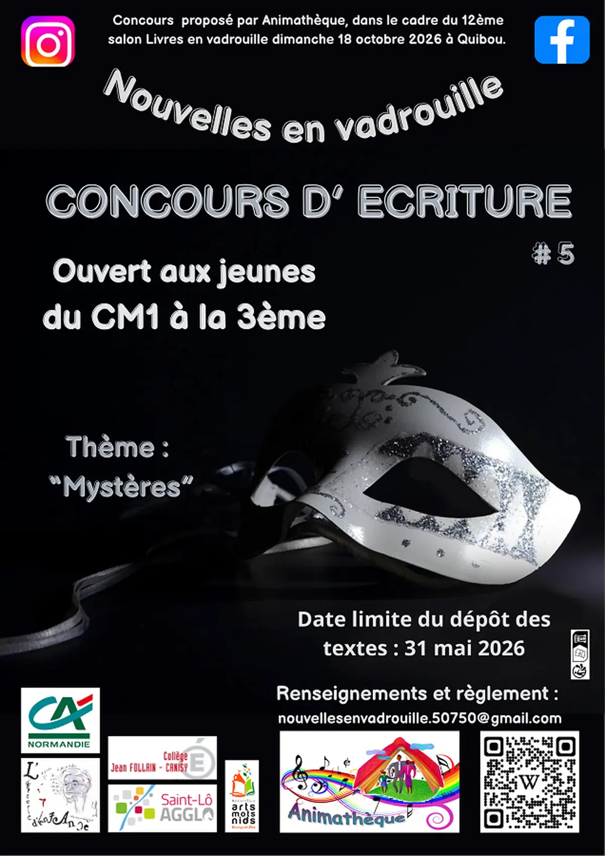 Concours Nouvelles en vadrouille