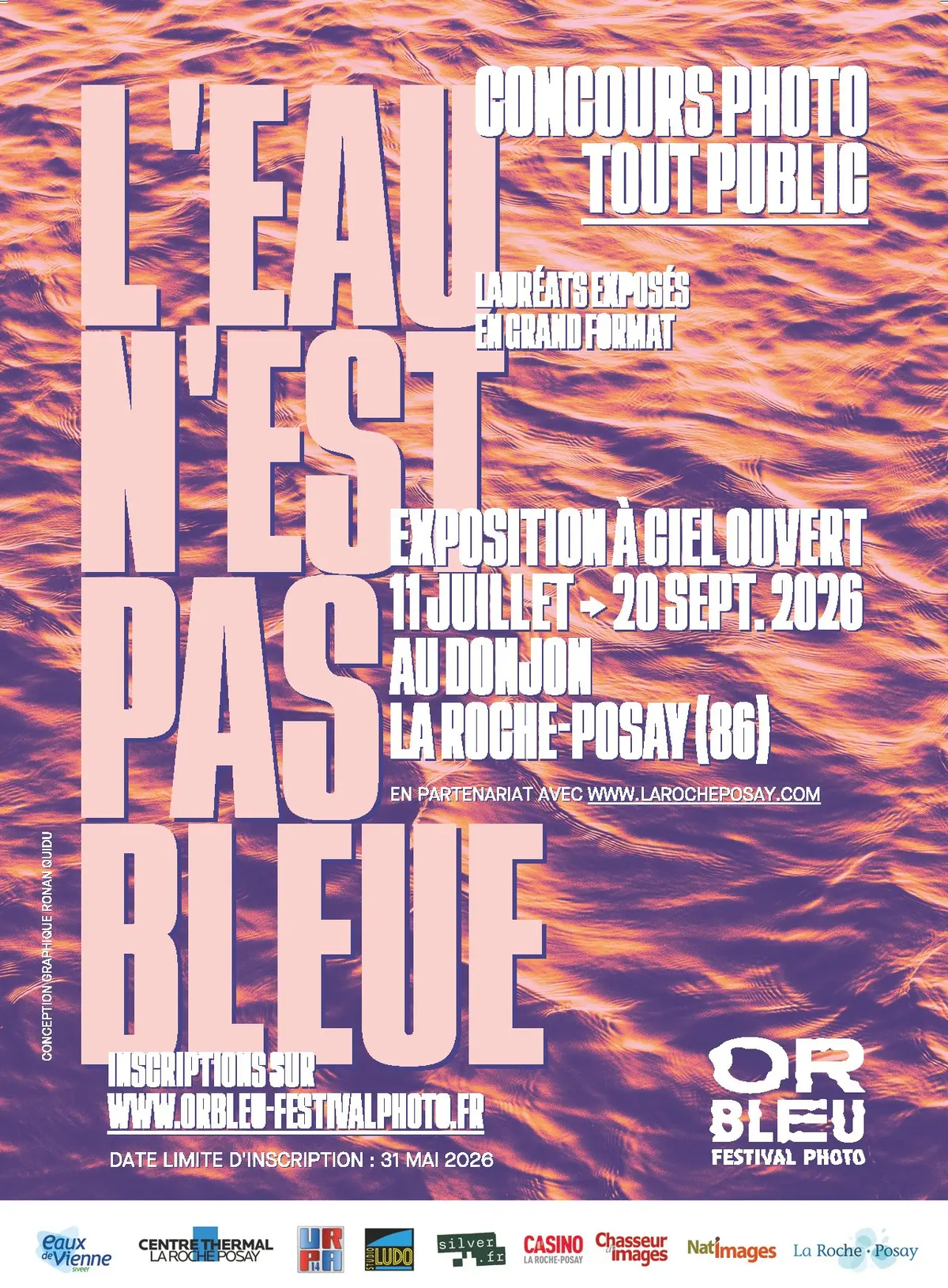 Concours photo « L’eau n’est pas bleue »