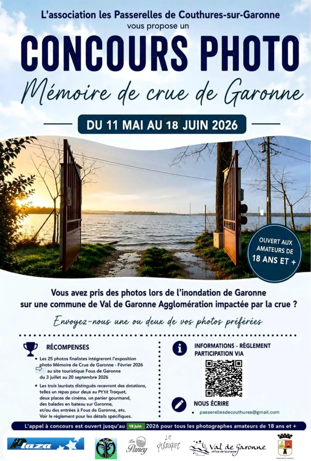 Concours Photo - Mémoire de crue de Garonne
