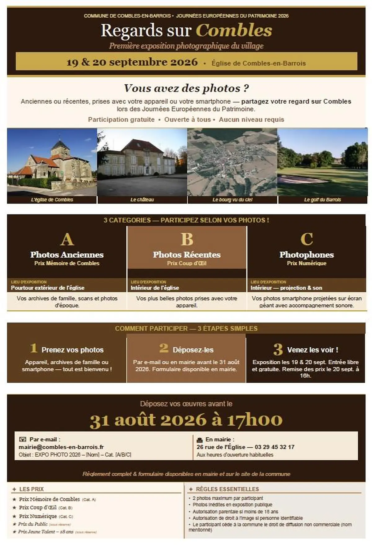 Concours photo - Regards sur Combles-en-Barrois