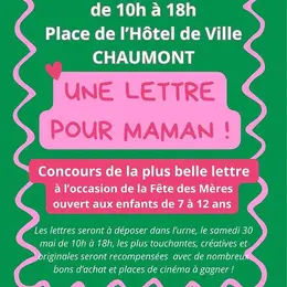 Concours : une lettre pour maman