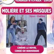 Condé Côté Scène 2025-2026 : pièce de théâtre Molière et ses masques