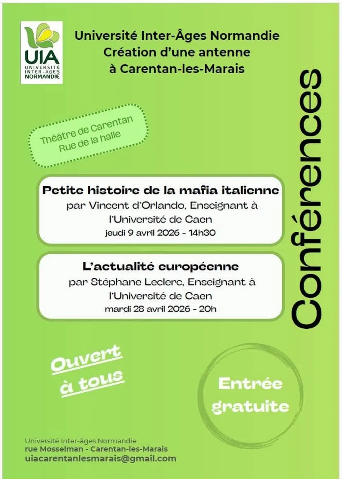 Conférence