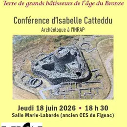 Conférence à Figeac,  la Sardaigne nuragique