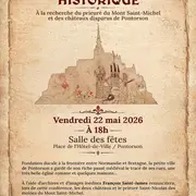 Conférence : À la recherche du prieuré du Mont Saint-Michel et des châteaux disparus de Pontorson