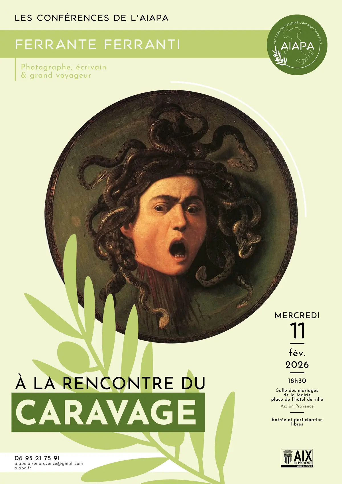 Conférence : A la rencontre du Caravage