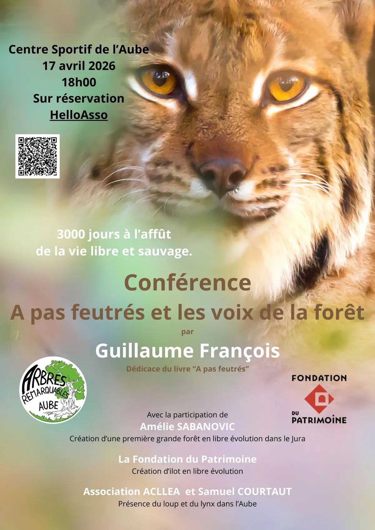 Conférence A pas feutrés et les voix de la forêt