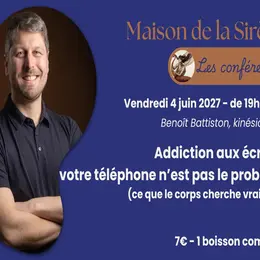 Conférence > Addiction aux écrans : votre téléphone n’est pas le problème (ce que le corps cherche vraiment)