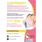 Conférence adolescence et famille