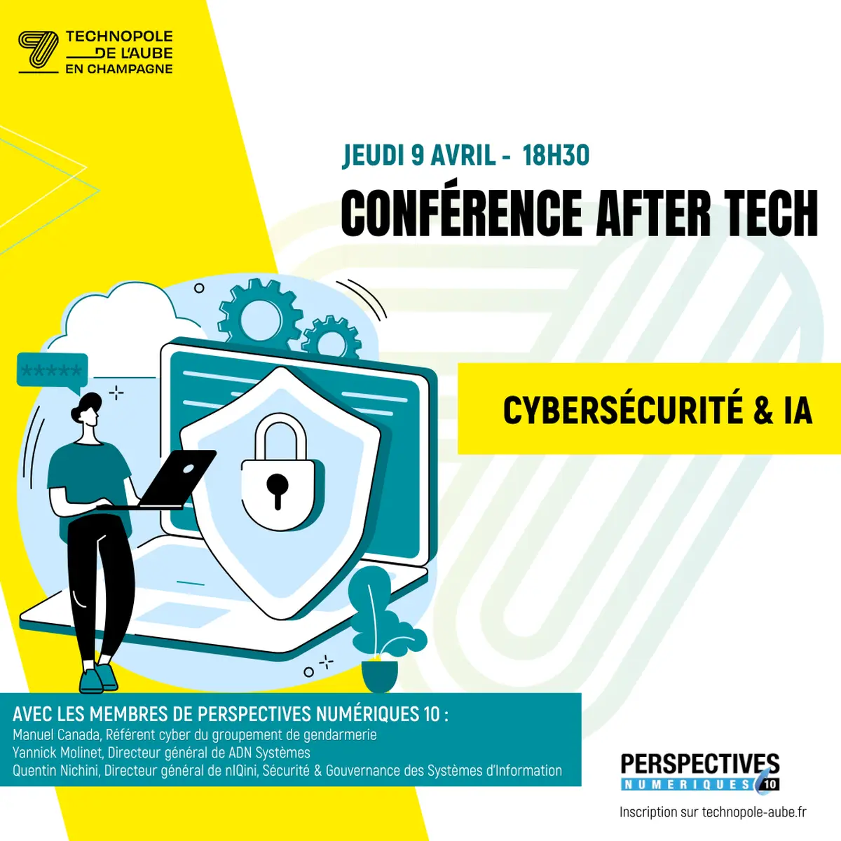 Conférence After Tech - Cybersécurité &amp; IA