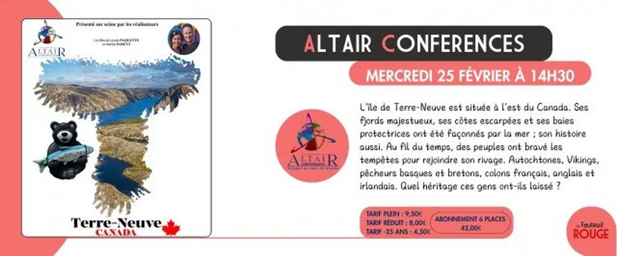 Conférence Altaïr - Terre-Neuve