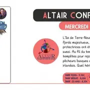 Conférence Altaïr - Terre-Neuve