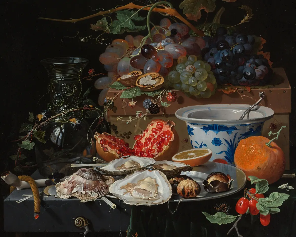 Conférence AMNAD - Regards croisés : Faience, porcelaine et verre dans les peintures néerlandaise et française du 17e siècle