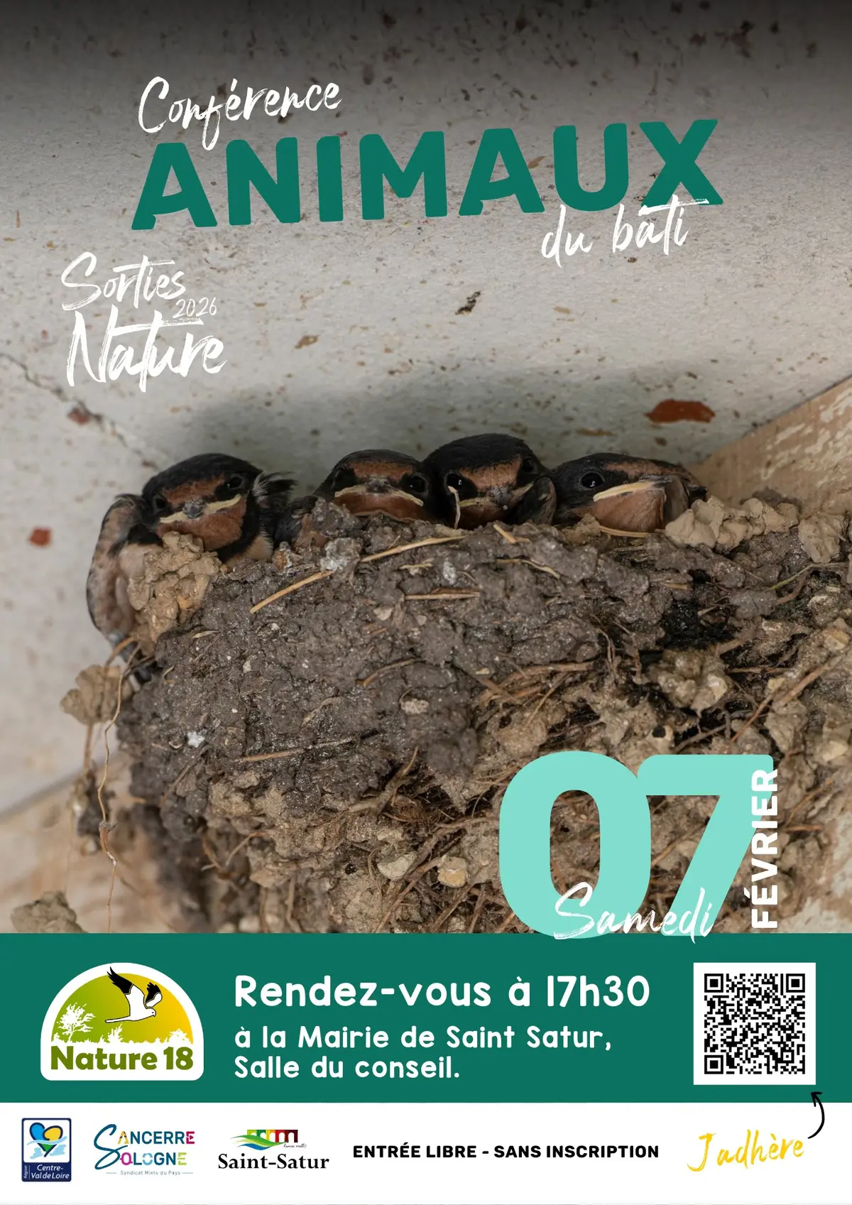 [Conférence] Animaux du bâti