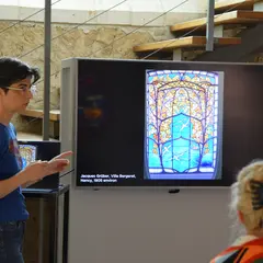 Conférence au Musée du Vitrail avec Marina Gélineau