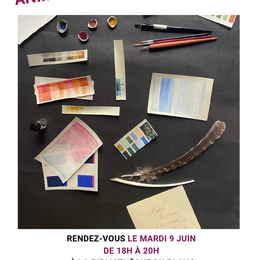 Conférence calligraphie et enluminure