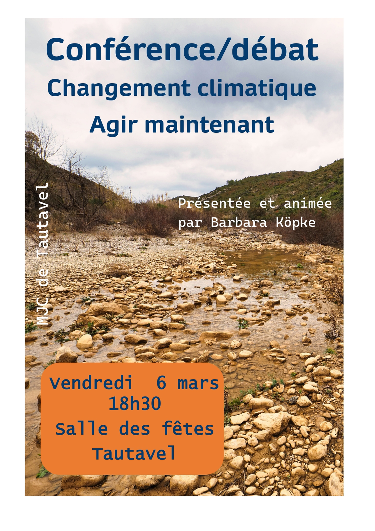 Conférence - Changement Climatique Agir Maintenant
