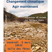 Conférence - Changement Climatique Agir Maintenant